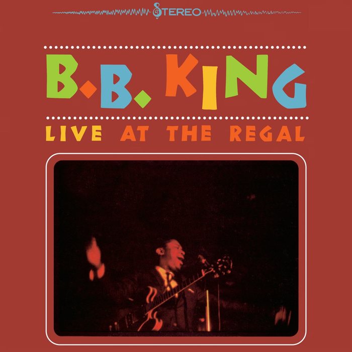 Capa do álbum Live at the Regal, de B.B. King