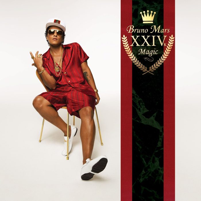 Capa do álbum 24K Magic, de Bruno Mars