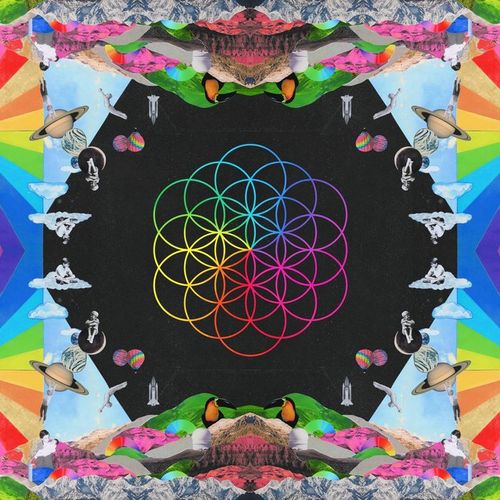 Capa do álbum A Head Full of Dreams, do Coldplay