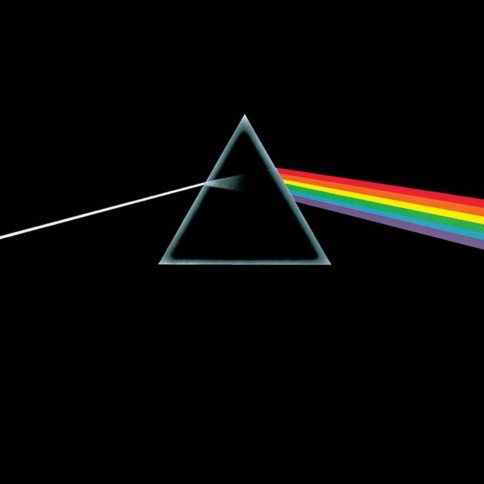 Capa do álbum The Dark Side of the Moon, do Pink Floyd