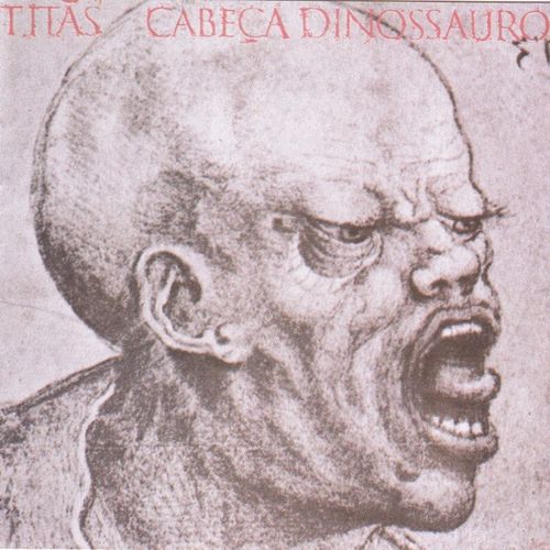 Capa do álbum Cabeça Dinossauro, de Titãs