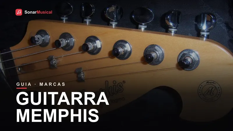 Guitarra Memphis by Tagima de entrada, capa do Sonar Musical