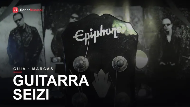 Guitarra Seizi nacional, capa do Sonar Musical