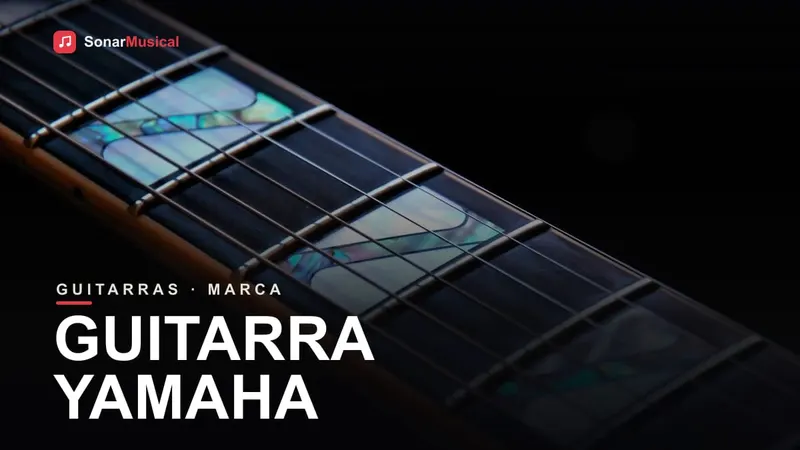 Guitarra Yamaha Pacifica, capa do Sonar Musical