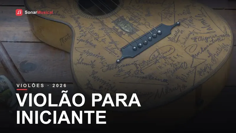 Violão acústico de cordas de aço visto de perto