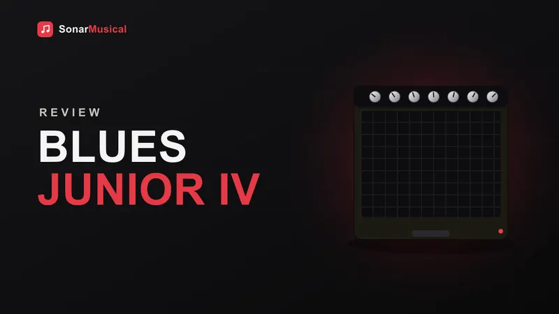 Amplificador valvulado Fender Blues Junior IV em estúdio de gravação