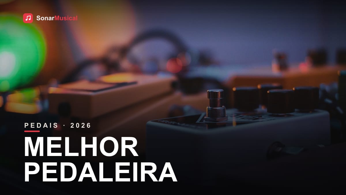 Pedaleira de guitarra multi-efeitos Line 6 com display colorido e botões iluminados