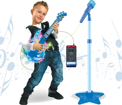 Guitarra Infantil com Microfone