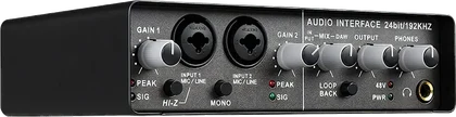 Interface de Áudio de Entrada